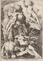 KG 02631
<br/>
De vier elementen
<br/>
<em>Matham, Jacob (1571-1631) - toegeschreven aan</em>